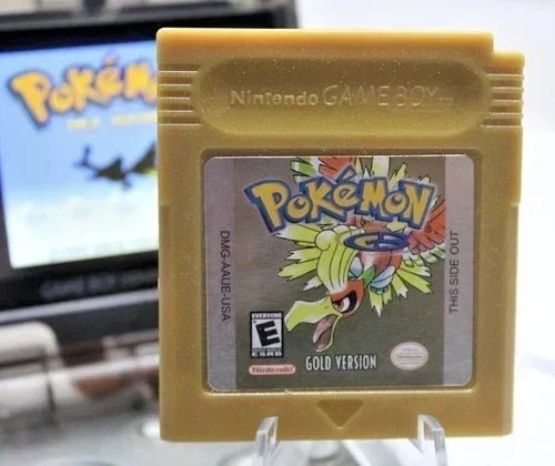 Pokemon gold version - gold,