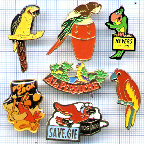 Lot pin s oiseaux - lot,