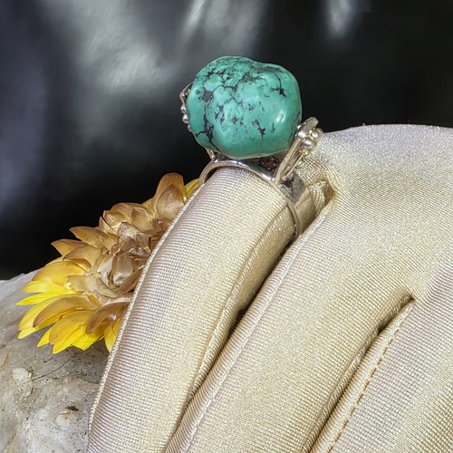 Bague pivotante artisanale - bague,