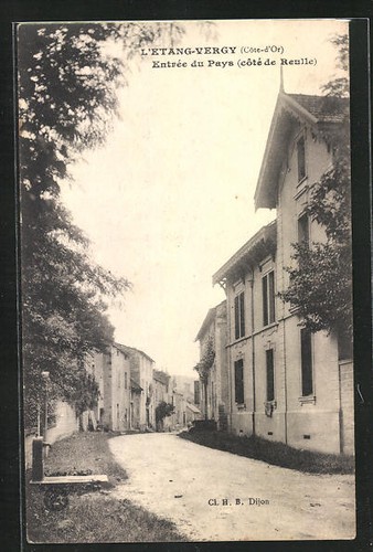 Cpa etang vergy - cpa, entrée