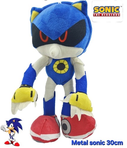 Peluche metal sonic 30cm - sonic,