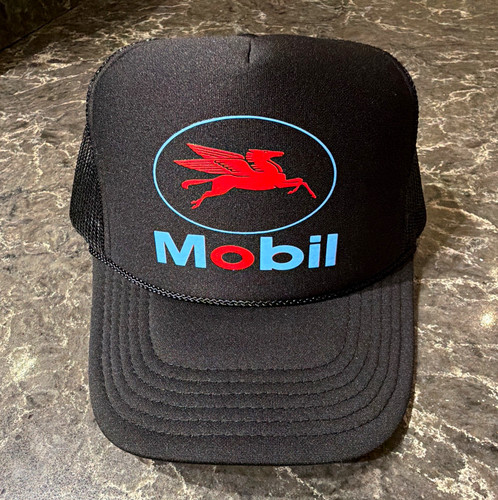 Mobil pegasus logo black - pegasus, mesh