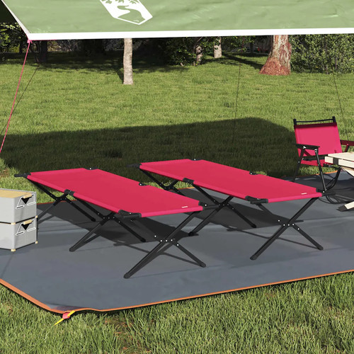 Lit camping pliant tissu - lit,