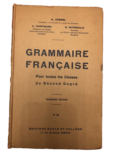 Grammaire française 373 - franÇaise,,