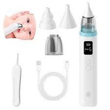 Mouche BéBé Electrique, Aspirateur Nasal pour BéBé, Aspirateur Nasal éLectriq...