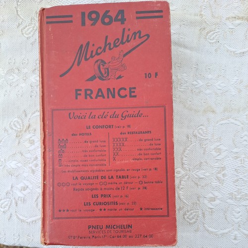 Ancien guide michelin - guide,