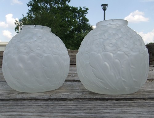 Vase boule art déco - , paire