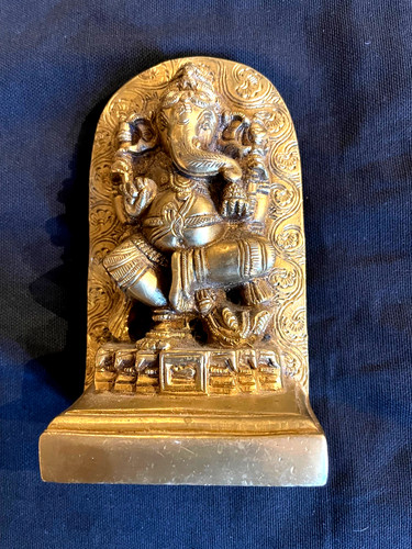 Statuette bronze dieu - statuette, du