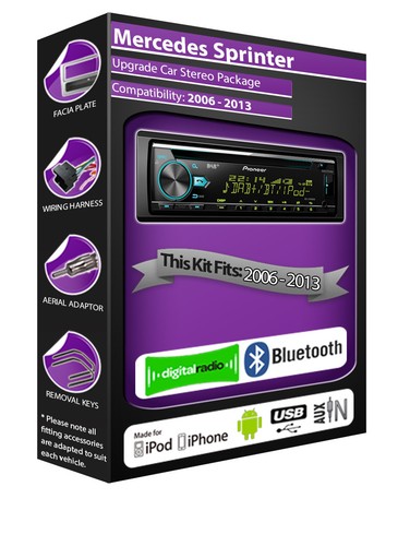Radio dab mercedes sprinter - radio,