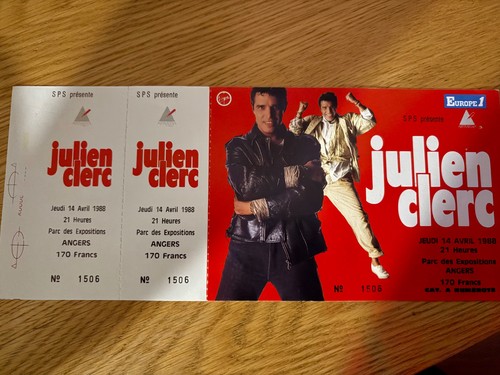 Billet ticket place concert - ticket,