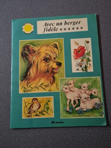 Petit livre avec berger - petit, ́livre