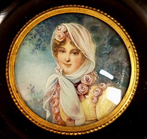 Peinture miniature marie - peinture,