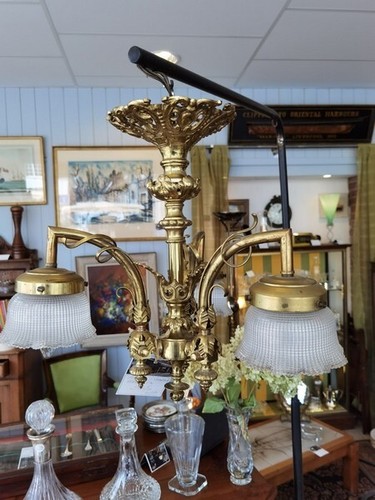 Ancien lustre branches - 3,