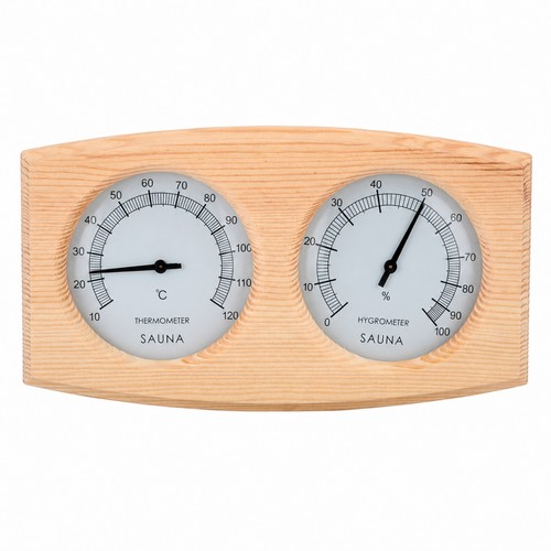 Thermomètre sauna bois - sauna,