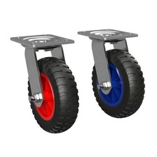 Roulette pivotante avec roue