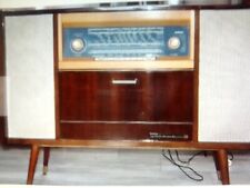 Meuble radio et tourne disque stereo  équipable bluetooth FM stereo