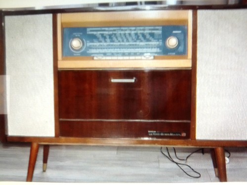 Meuble radio tourne disque - meuble,