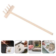  Mini râteau de jardin Zen, 20 pièces, ensemble de râteaux à sable en bois,