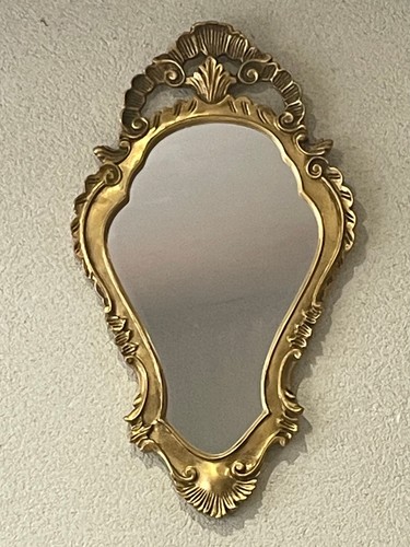 Miroir baroque bois stuc - bois,