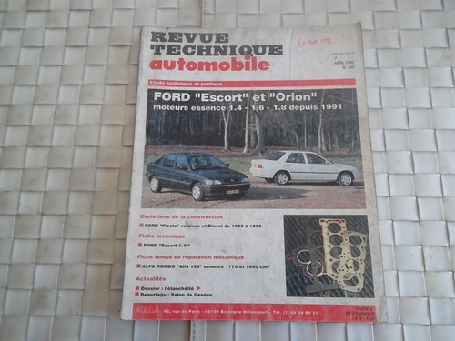 Revue technique ford - technique, escort