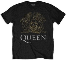 Queen 'Crest' (Noir) T-Shirt