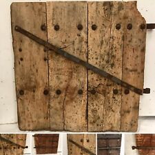 demi porte de séparation en chêne est hêtre massif . XX siècle .