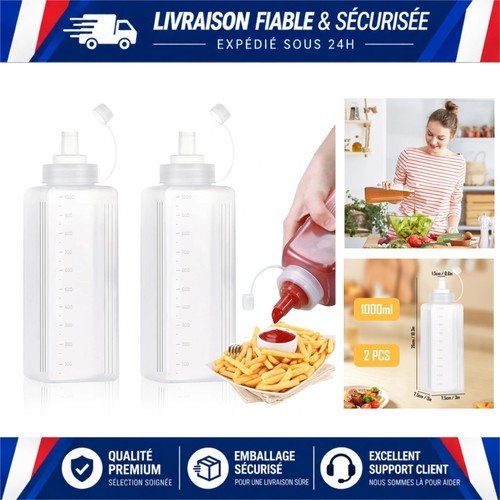 Lot bouteilles à presser - 2,