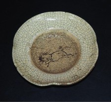 Ancienne assiette carrée Soma