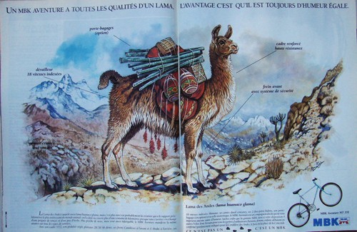 Publicité presse 1989 mbk - publicitÉ,