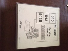 BOBCAT MELROSE 540 543 543B SKIDSTEER SERVICE MANUAL BOOK REPAIR