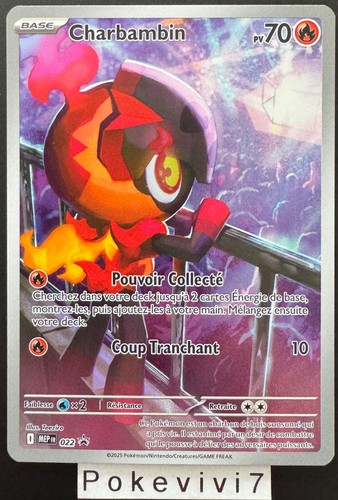 Carte pokemon charbambin mep - pokemon,