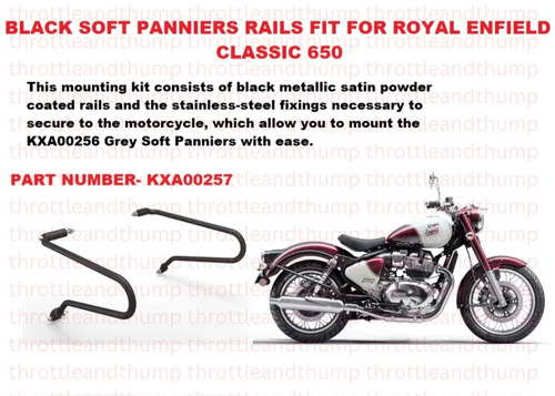Rails sacoche souples noirs - de,