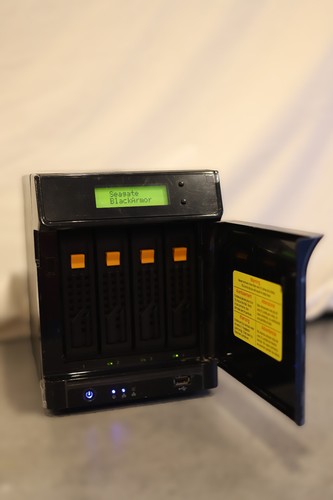 Nas seagate blackarmor 440 4tb - nas,
