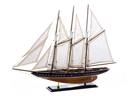 Maquette bateau goélette - de,