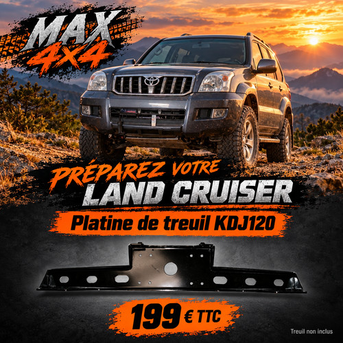 Platine support treuil - , toyota