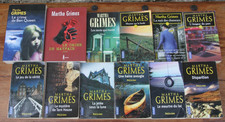 MARTHA GRIMES - LOT DE 12 LIVRES - POCKET - FRANCE LOISIRS - DE 2000 à 2010 - BE