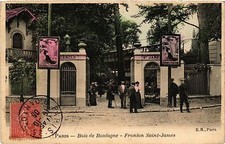 CPA Paris 16th Paris-Bois de Boulogne-Fronton Saint-James (313134)