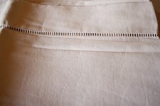 Drap N°45 ancien en lin coton