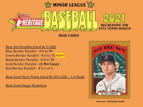 2022 topps heritage minor - heritage,