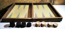 ANCIEN JEU BACKGAMMON et DAMES