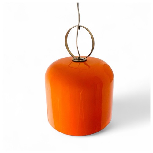 Vintage suspension lamp h - vintage, d.
