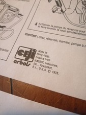 Popy Goldorak 1978 Hasbro - Ceji Arbois Notices Originales Actarus Alcor 1978