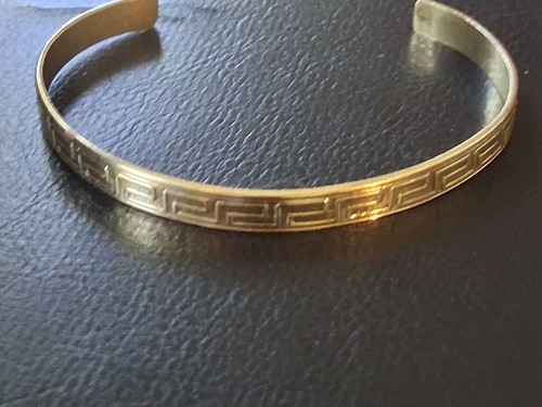 Bracelet jonc vintage - jonc, plaqué