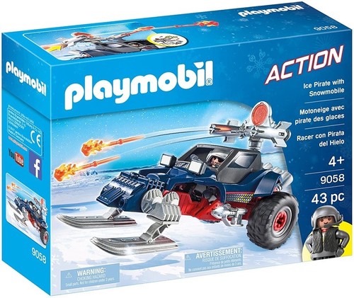 Playmobil 9058 motoneige - 9058, --