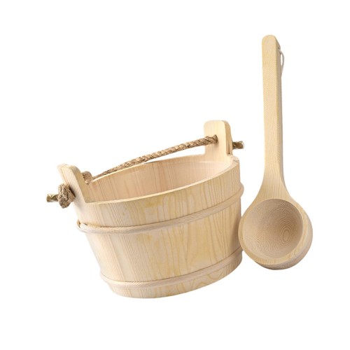Seau louche sauna en - seau,