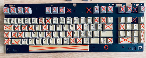 Commodore touche c - x, 128