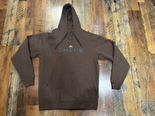 New Chene Men's Long Sleeve Pullover Micro-Fleece Leisure Hoodie Gray Size M