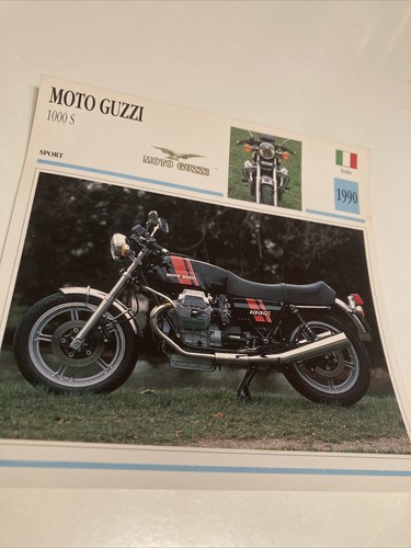 Moto guzzi 1000 1990 - guzzi, carte