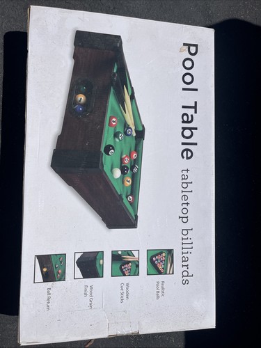 Pool table tabletop billiards - pool,