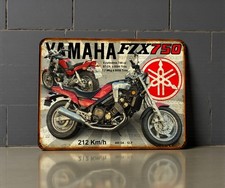 plaque métal vintage Yamaha